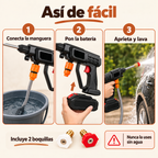 Cómo usar la hidrolavadora en 3 pasos