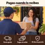 Envío gratis, pago contra entrega y 30 días de garantía