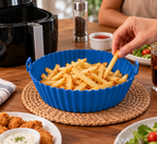 Moldes de Silicona Air Fryer – Antiadherentes, Aptos Lavavajillas, x6 Tamaños
